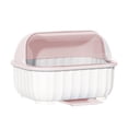 thumbnail image 2 of Vadktai Dish Drying Rack, Plastic Nursing Bottle Holder with Cover Removable Drainboard, Small Size Plate Cup Dish Dryer Tray Drainer for Kitchen Counter, 2 of 7