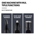 thumbnail image 3 of Body Hair Trimmer for Men, Cordless Hair Trimmer Kit 3 in 1 Multifunctional  for Nose Hair Eyebrow, 3 of 7
