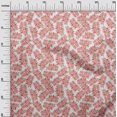 thumbnail image 3 of oneOone Georgette Viscose Red Fabric Tropical Sewing Material Print Fabric By The Yard 42 Inch Wide, 3 of 5