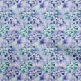 thumbnail image 1 of oneOone Polyester Spandex Medium Blue Fabric Floral Sewing Material Print Fabric By The Yard 56 Inch Wide-TP, 1 of 4