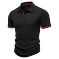 thumbnail image 4 of StSilkitty Mens Short Sleeve Golf Shirts Summer Casual Collared Button T-Shirts Lightweight Soft Breathable Tops, 4 of 8
