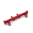 thumbnail image 1 of RC Guard Bars Rear Bumper Auto Hardware Vehicle Modification Parts Remoted Components Replacement for Model 1001 1002 1003 1004 Red, 1 of 7