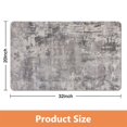 thumbnail image 4 of Experience the Comfort of our 20x32 inch Modern Abstract Gray Bathroom Runner Rug: Soft, Non-Slip, Low Pile, Perfect for Bathroom, Kitchen, Laundry Room, 4 of 5