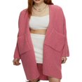 thumbnail image 1 of Womens Long Cardigan Sweaters Open Front Long Sleeve Chunky Cable Knit Duster Outerwear Maxi Fall Sweater Jacket S-XL, 1 of 6