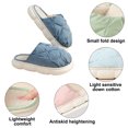thumbnail image 3 of Pantoufles pour Hommes Antidérapantes d'Hiver Chaudes Pantoufles Intérieur Extérieur Chaussures, 3 of 5