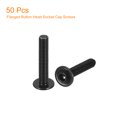 thumbnail image 3 of Unique Bargains Flanged Button Head Socket Cap Screws, 50 Pack M3x16mm 304 Stainless Steel Bolts, 3 of 5