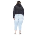 thumbnail image 2 of Frankie & Stella ™ Women's Plus Hooded Jacket - Black, 2 of 3