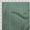 thumbnail image 3 of oneOone Cotton Poplin Fabric Geometric Flame Stitch Print Sewing Fabric BTY 56 Inch Wide, 3 of 4