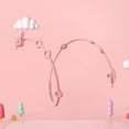 thumbnail image 4 of Lipstore 6xSilicone Pacifier Clip Adjustable for High Chair Shopping Trolley Pink, 4 of 8
