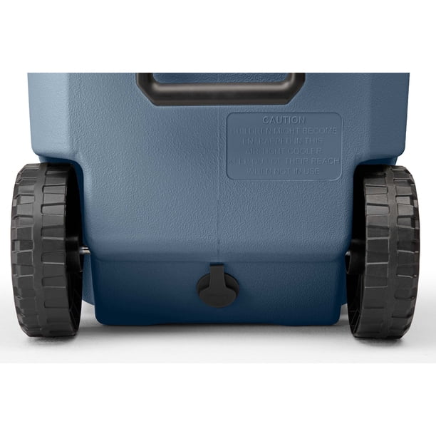 Coleman Classic Series 62-Quart Wheeled Camping Cooler, Lakeside