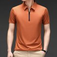 thumbnail image 2 of BOBOGOJP Short Sleeve Shirts for Men Button Down Short Sleeve Printed Shirts,Yellow M, 2 of 5