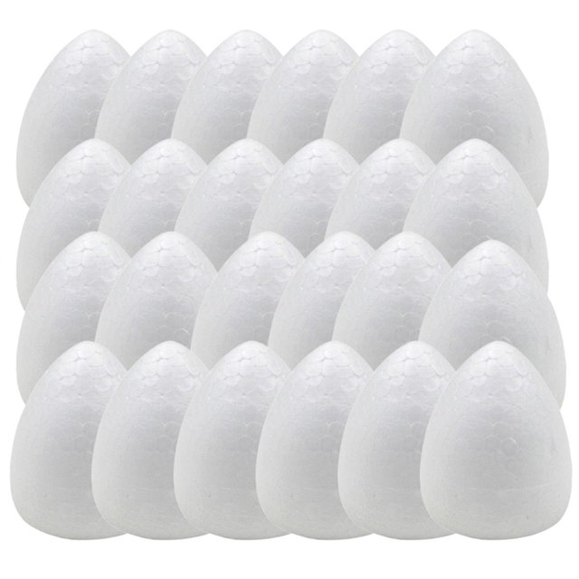 KLKCMS 100x Water Drop Modeling Buds Foam Supplies Creative Wedding Decoration 2.5cm