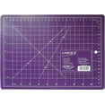 thumbnail image 1 of UNIQUE Double-Sided Self-Healing Cutting Mat 23 × 30 cm (11.8 in) vert, violet, 1 of 2