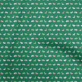 thumbnail image 1 of oneOone Silk Tabby Green Fabric Colorful Dinosaur Cartoon Craft Projects Decor Fabric Printed By The Yard 42 Inch Wide, 1 of 5