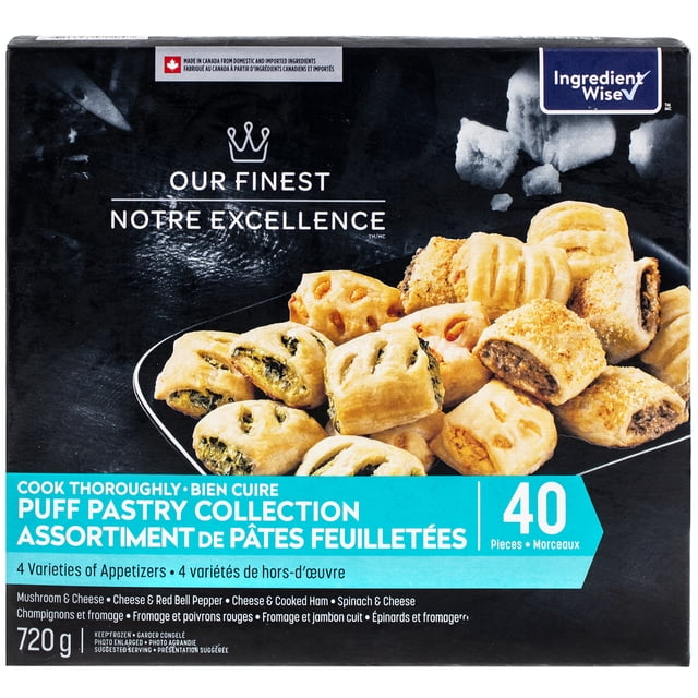 Assortiment de pâtes feuilletées Notre Excellence 720 g