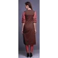 thumbnail image 4 of Bimba Kurti Longue Droite pour Femmes Imprimée Indienne en Rayonne Slub Tunique à Manches 3/4, 4 of 6