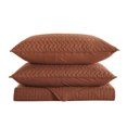 thumbnail image 3 of JML Quilt Set Queen 3 Piece Coverlet, Microfiber Embossed Bedspread with 2 Shams,88"x92", 3 of 5