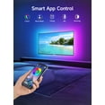 thumbnail image 4 of Rétroéclairage TV à DEL, Lumières à DEL de 11,4 Pi pour Télé de 32 à 55 Po, Rétroéclairage TV, Lumières à DEL RVB pour Télé avec Télécommande, Synchronisation Musicale, Contrôle par Application Bluetooth, Rubans Lumineux à DEL pour Télé Alimentés par USB pour Chambre, 4 of 6