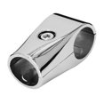 thumbnail image 2 of koolsoo Aluminum T-tube Pipe Connector Inner Diameter 25mm 1pcs for Cabinets Clothes Bar, 2 of 7