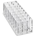 thumbnail image 1 of Organizer Acrylic Travel Perfume Holder Beauty Scent Holder 24 Space Clear Tall Organization Container Storage, 1 of 7