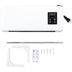 EGNMCR Chauffe-mur intelligent électrique Space Chauffage pour chambre 1500W Réchauffeur mural à télécommande pour intérieur Space Chauffe-eau Chauffage rapide et serviette à machine Produits de réfrigération à sec