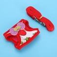 thumbnail image 4 of Animal Leash Harness Set Cartoon Strawberry Pattern Small Pet Pet Leash, Bunny Walking , For  Hamster S,M,L, 4 of 8
