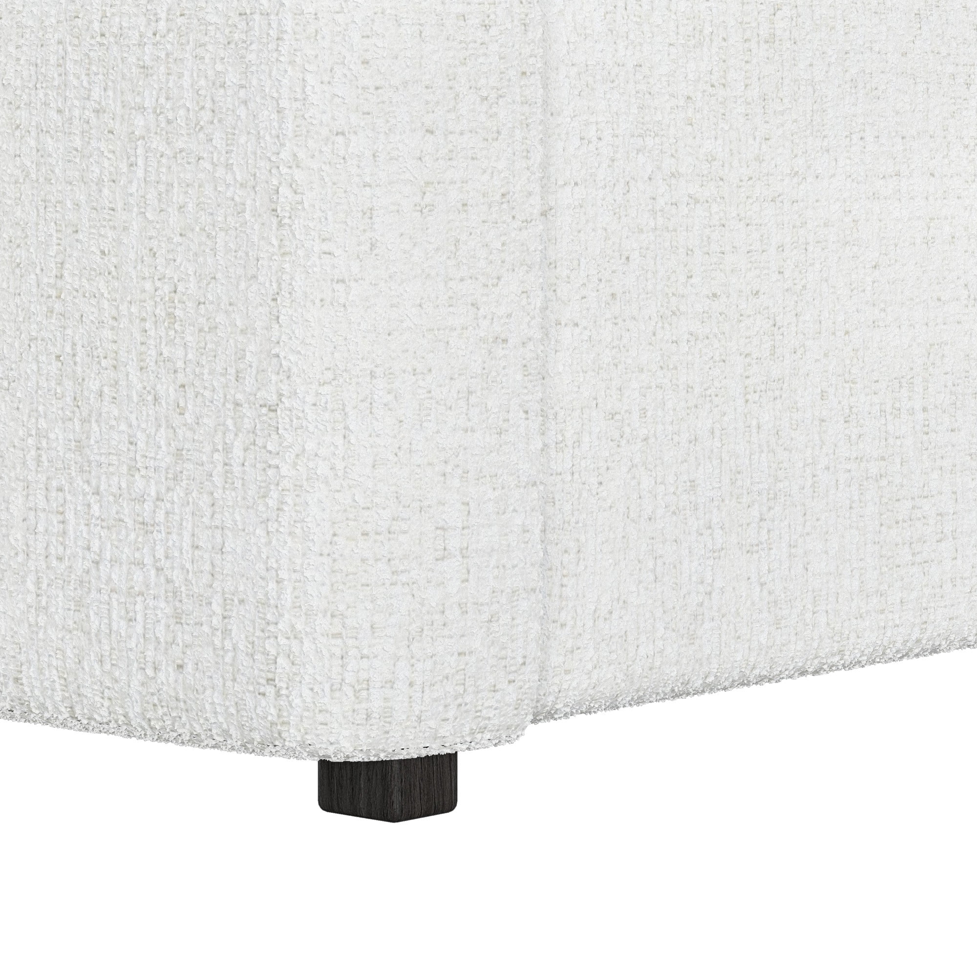 Lit plateforme double Juliet en tissu bouclé – Better Homes & Gardens, couleur ivoire