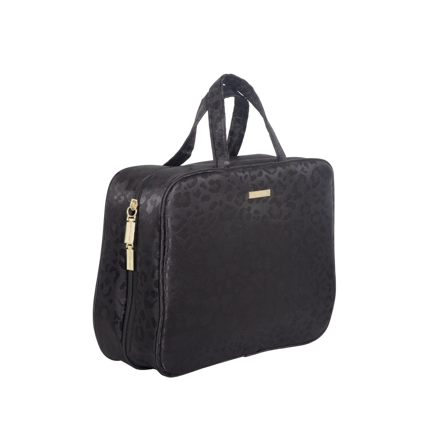 Sac de fin de semaine en jacquard guépard noir Conair