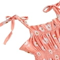 thumbnail image 3 of Barboteuse Imprimé Marguerite pour Bébés Filles Mode Barboteuse Combinaison, 3 of 8