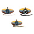 thumbnail image 2 of Xingzhi Universal Style Charm Pullover Chain Ukrainian Flag Pattern Necklace Impeccable Gift Alloy Minimalist black 1Set, 2 of 6