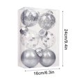 thumbnail image 2 of 6CM6PC Christmas Decorations Tree Ball Bauble Hanging Home Party Ornament Decor, 2 of 3