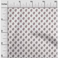 thumbnail image 2 of oneOone Georgette Viscose White Fabric Asian Floral Block Sewing Material Print Fabric By The Yard 42 Inch Wide, 2 of 5