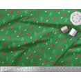 thumbnail image 2 of Soimoi Tissu Poly Georgette Triangle, Imprimé Floral & Cactus au Mètre 52 Pouces de Large, 2 of 3