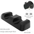 thumbnail image 3 of navor Charging Dock Compatible with Playstation 4, PS4 Charging Station with 4 Micro USB Dongles, LED Light Indicator, 3 of 5