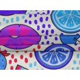 thumbnail image 5 of oneOone Velvet Fuschia Pink Fabric Tropical Fruit Sewing Craft Projects Fabric Prints By Yard 58 Inch Wide, 5 of 5