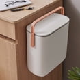 thumbnail image 4 of TopLLC Trash Can, Garbage Can Foldable And Hanging Plastic Garbage Bin Kitchen Garbage Bin Wall Mounted Small Garbage Bin garbage can, 4 of 8