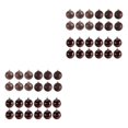 thumbnail image 1 of Transemion 24pieces Effective Decoration Balls Easy To Christmas Essentials Durable coffee 2Set, 1 of 6