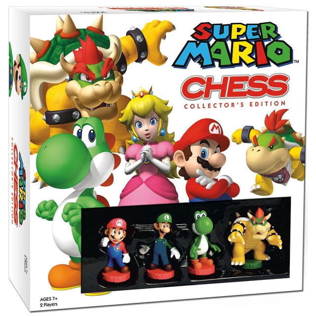 Jeu de plateau Échecs de Super Mario - Anglais