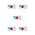 thumbnail image 2 of ZheElen Accessoire de Transfert de Boîtier en Métal 370 pour WPL C14 Q60 Robuste et Fiable Rouge 3.17mm 5Set, 2 of 6