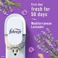 thumbnail image 3 of Febreze Plug In Air Freshener, Odor-Fighting Scented Oil Refill, Mediterranean Lavender, 3 Refills, 3 of 16