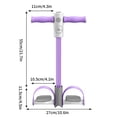 thumbnail image 4 of Sentmoon Resistance Bands for Men Exercise Bands Multifunctional Pedal Puller Resistance Rope Tension Rope Elastic Yoga Pedal Puller Resistance Pedal Exerciser Pedal Pulling Resistance Rope, 4 of 4