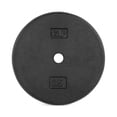 thumbnail image 1 of CAP Barbell 1-Inch Cast Iron Weight Plate, Black, Single, 25 lb, 1 of 4