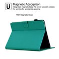 thumbnail image 4 of GSFY Case for All-new 7" Kindle Paperwhite 12th Gen & Kindle Colorsoft Signature Edition 2024 Release, Smart Premium PU Leather Wallet Stand Protective Cover Auto Sleep Wake, Peacock Green, 4 of 7