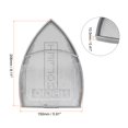 thumbnail image 2 of Unique Bargains Iron Cover Non Stick Iron Shoe Aluminum Electric Iron Assistant Tool 206x150mm 2 Pack, 2 of 6