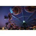 thumbnail image 1 of Posterazzi DPI1889250 Montjuich Fun Fair At Night Poster Print, 19 x 12, 1 of 2