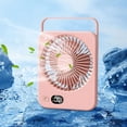 thumbnail image 4 of Rechargeable Long Battery Life Desktop Fan with Quiet Folding Handheld Design and Adjustable Wind Speeds for High Wind Power,Silent Operation Flexibility, 4 of 7