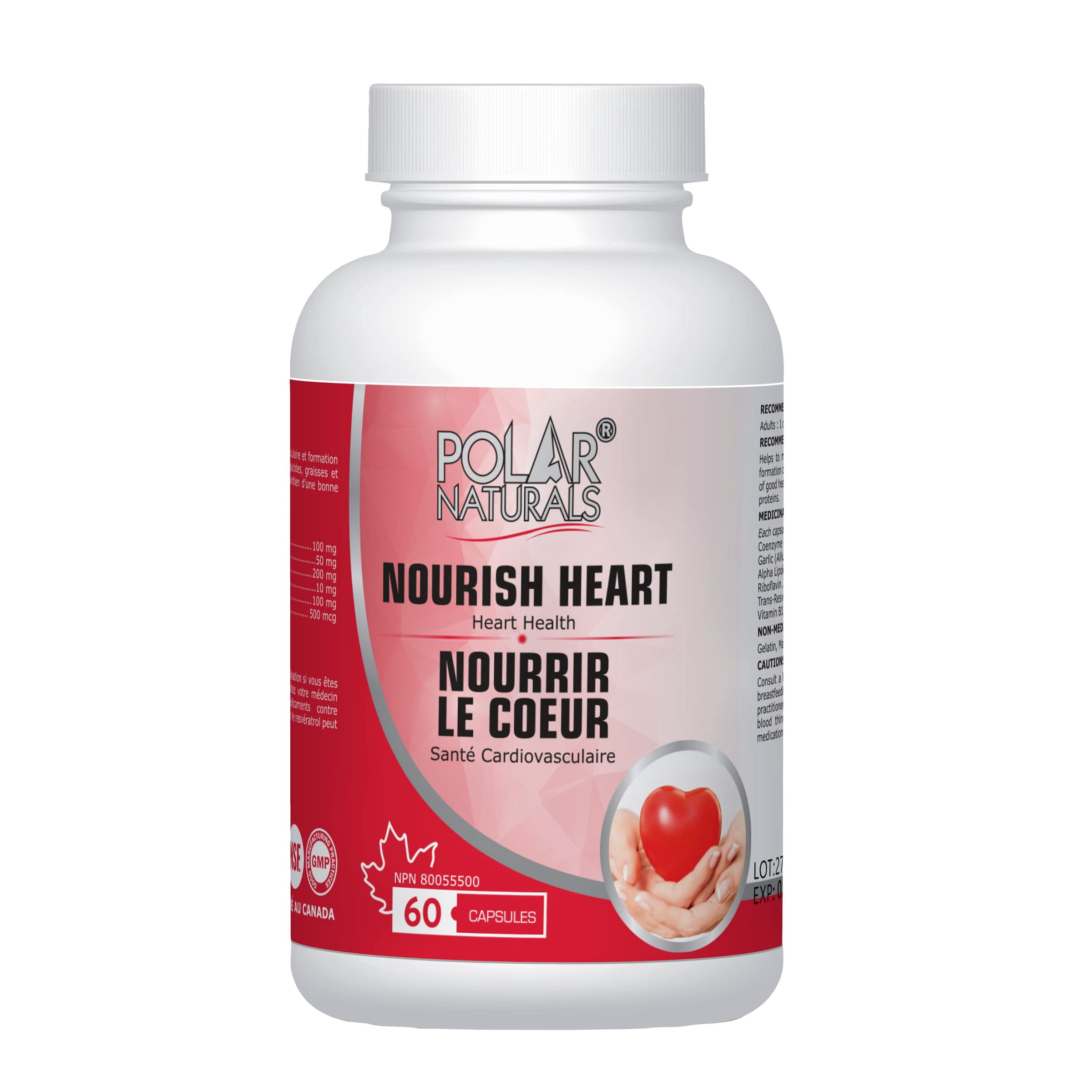 Polar Naturals Nourish Heart 60 Capsules
