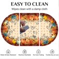 thumbnail image 5 of Fall Tablecloth Oval 52 x 70 Inch, Oval Fall Tablecloth, Autumn Pumpkin Thanksgiving Tablecloth Oval, Fall Oval Table Cover, 5 of 5