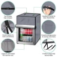 thumbnail image 2 of EASTIN Outdoor Refrigerator Cover  Waterproof Upright Mini Upright Freezers Cover, 2 of 7