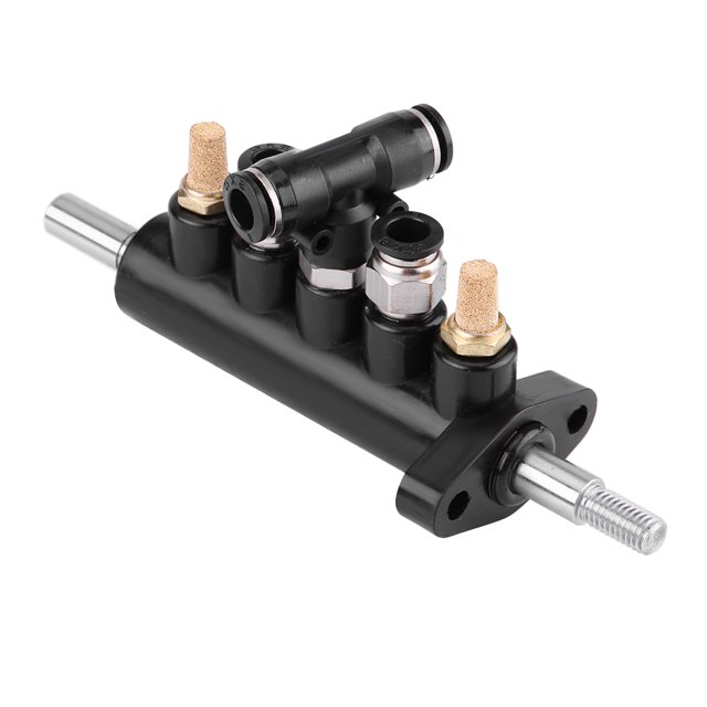 Foot Pedal Air Control Valve for Ranger Tire Changer Machine, Steel Material, Perfect Operation, 2-Piece Mufflers, Type A